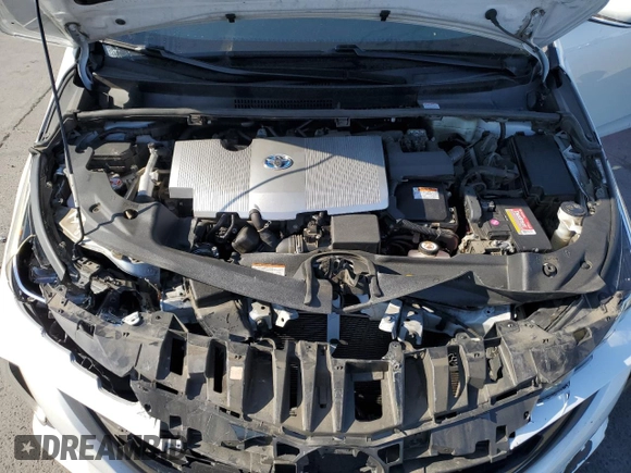 2021 Toyota Prius LE with VIN JTDKAMFP6M3191509, listed as a Copart auction lot 60153785 with 112,625 mi miles and Salvage title. Bid and sale history available at DreamBid. Image 11.