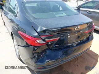2025 Toyota Camry LE with VIN 4T1DAACK9SU522182, listed as a IAAI auction lot 42048972 with 18,498 mi miles and . Bid and sale history available at DreamBid. Image 6.