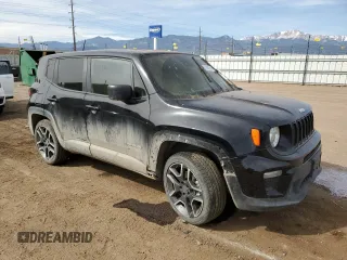 2021 Jeep Renegade Upland Edition with VIN ZACNJDAB0MPM39206, listed as a Copart auction lot 50907905 with 0 mi miles and Non Repairable. Bid and sale history available at carsss.com. Image 4.