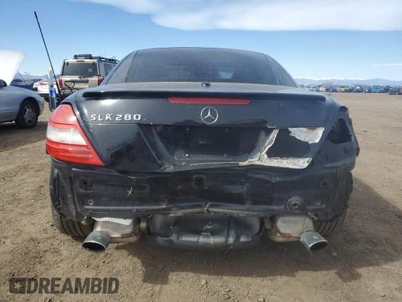 2006 Mercedes-Benz SLK-Class 3.0L with VIN WDBWK54F06F121731, listed as a Copart auction lot 48557885 with 99,383 mi miles and Salvage Title. Bid and sale history available at carsss.com. Image 6.