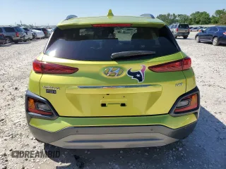 2019 Hyundai Kona Ultimate с VIN KM8K53A54KU361003, выставлен на аукционе Copart как лот 51827155 с пробегом 56 388 миль миль и Чистый • Clean title. История ставок и продаж доступна на DreamBid. Изображение 6.