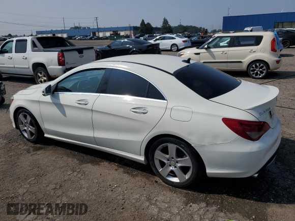 2015 Mercedes-Benz CLA 250 with VIN WDDSJ4EB5FN162344, listed as a Copart auction lot 62683613 with 78,675 mi miles and . Bid and sale history available at DreamBid. Image 2.