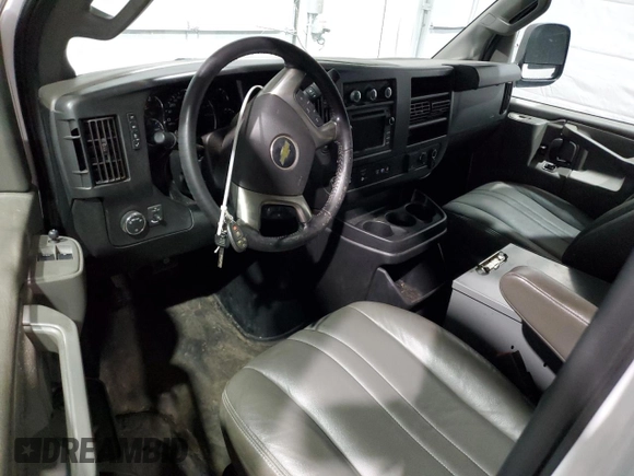 2019 Chevrolet Express Cargo Van with VIN 1GCWGAFGXK1234224, listed as a Copart auction lot 52518615 with 125,155 mi miles and Clean Title. Bid and sale history available at carsss.com. Image 8.