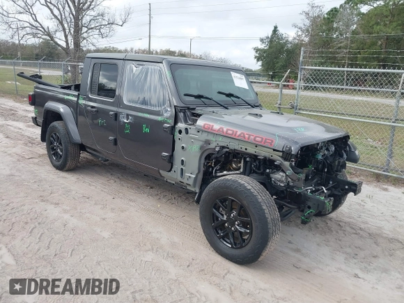 2022 Jeep Gladiator Texas Trail z VIN 1C6HJTAG0NL162804, wystawiony jako IAAI lot #41524087 z przebiegiem 17 652 mil mil oraz . Historia ofert i sprzedaży dostępna na DreamBid. Obrazek 1.