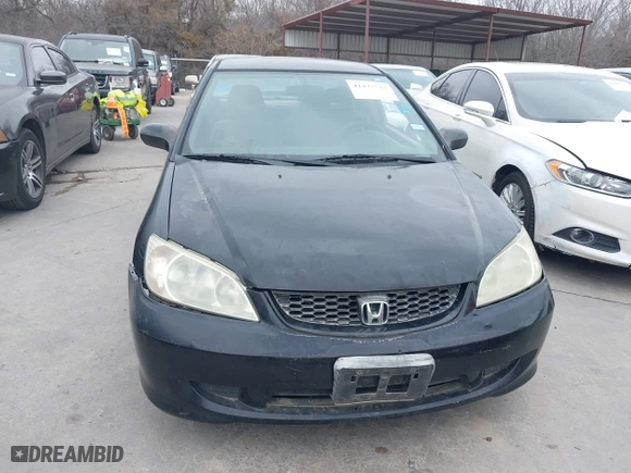 2004 Honda Civic VP with VIN 1HGEM22194L047772, listed as a IAAI auction lot 41447534 with 1 mi miles. Bid and sale history available at carsss.com. Image 6.