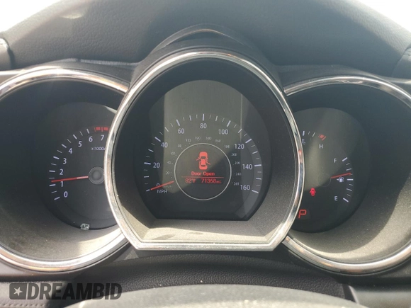 2013 Kia Optima EX with VIN 5XXGN4A76DG223408, listed as a Copart auction lot 52455765 with 71,358 mi miles and Salvage Title. Bid and sale history available at carsss.com. Image 9.