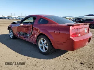 2008 Ford Mustang Deluxe with VIN 1ZVHT80N285138347, listed as a Copart auction lot 47812994 with 0 mi miles and Salvage Title. Bid and sale history available at carsss.com. Image 2.