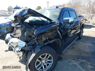 2019 Chevrolet Silverado 1500 LTZ with VIN 1GCUYGED4KZ320175, listed as a IAAI auction lot 41766819 with 1 mi miles. Bid and sale history available at carsss.com. Image 2.