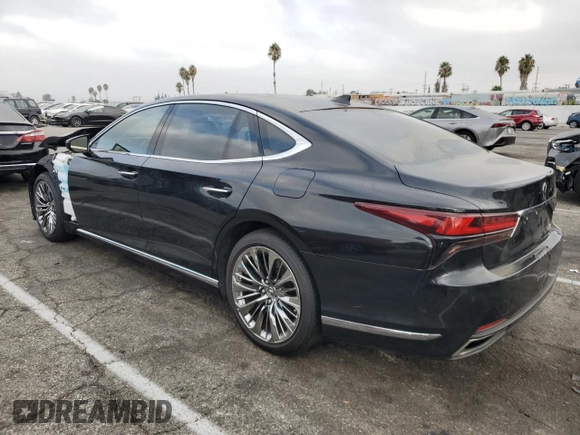 2021 Lexus LS 500 z VIN JTHD51FF3M5014289, wystawiony jako Copart lot #71442284 z przebiegiem 6 893 mil mil oraz Szkoda całkowita • Salvage title. Historia ofert i sprzedaży dostępna na DreamBid. Obrazek 2.