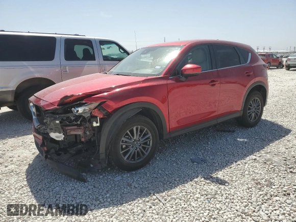 2020 Mazda CX-5 Touring with VIN JM3KFACM0L0720972, listed as a Copart auction lot 49861635 with 60,796 mi miles and Salvage Title. Bid and sale history available at carsss.com. Image 1.
