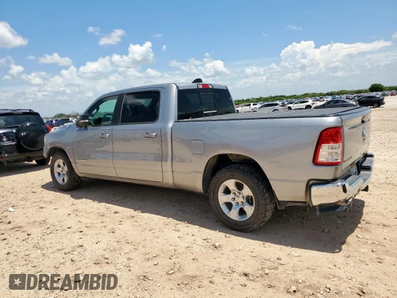 2022 Ram 1500 Big Horn with VIN 1C6SRFMT5NN324861, listed as a Copart auction lot 62969425 with 157,331 mi miles and Clean title. Bid and sale history available at DreamBid. Image 2.