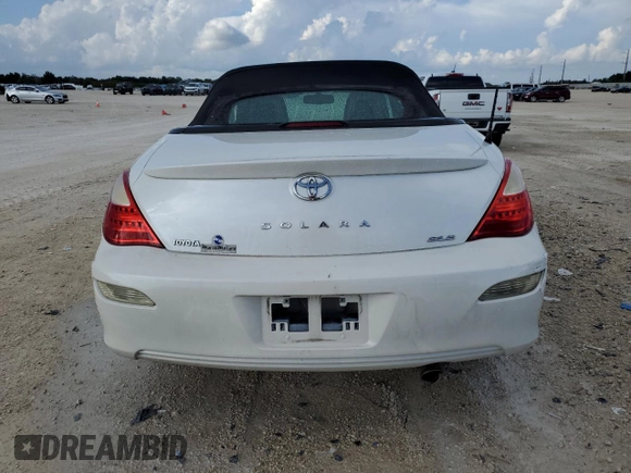 2008 Toyota Solara SE with VIN 4T1FA38P48U145956, listed as a Copart auction lot 71964154 with Not Provided miles and Salvage Title. Bid and sale history available at DreamBid. Image 6.