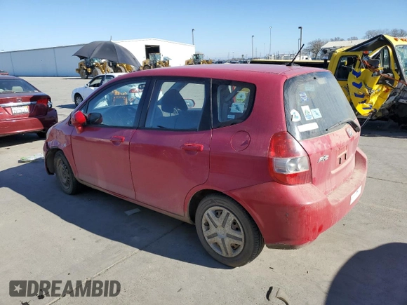 2008 Honda Fit with VIN JHMGD37448S041419, listed as a Copart auction lot 42149095 with 195,311 mi miles and Salvage Title. Bid and sale history available at carsss.com. Image 2.