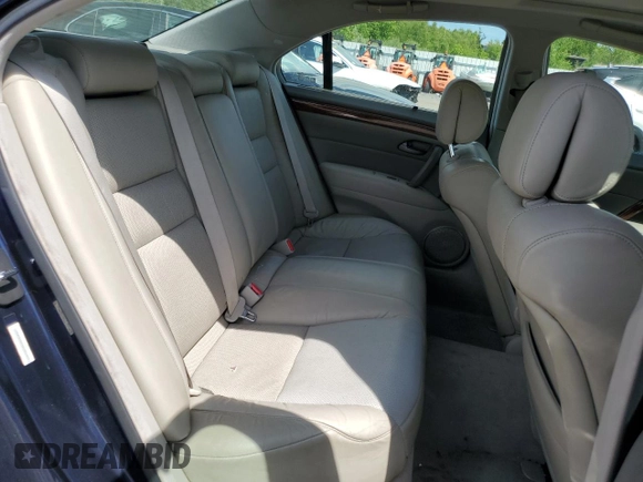 2006 Acura RL with VIN JH4KB16556C001484, listed as a Copart auction lot 58545855 with 118,218 mi miles and Clean title. Bid and sale history available at DreamBid. Image 10.