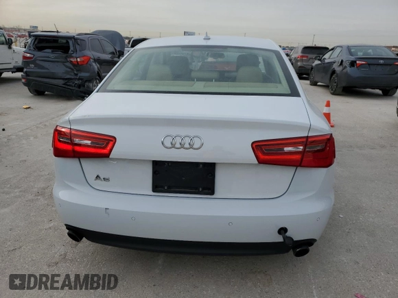 2013 Audi A6 Premium Plus with VIN WAUDFAFC1DN109497, listed as a Copart auction lot 47946285 with 71,220 mi miles and Salvage title. Bid and sale history available at DreamBid. Image 6.