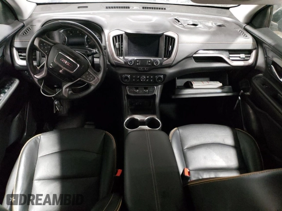 2023 GMC Terrain AT4 with VIN 3GKALYEG7PL257643, listed as a Copart auction lot 49889525 with Not provided miles and Salvage title. Bid and sale history available at DreamBid. Image 8.