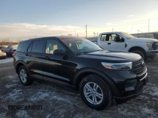 2022 Ford Explorer with VIN 1FMSK8BH1NGB50049, listed as a Copart auction lot 86960674 with 15,430 mi miles and Salvage Title. Bid and sale history available at carsss.com. Image 4.