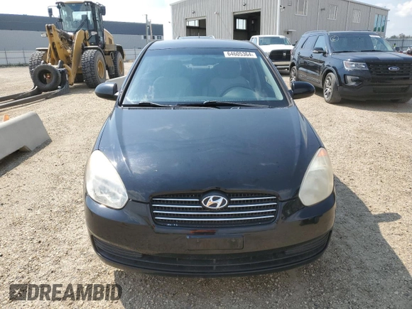 2007 Hyundai Accent GL with VIN KMHCN45C47U112467, listed as a Copart auction lot 64605364 with 236,196 mi miles and Salvage title. Bid and sale history available at DreamBid. Image 5.