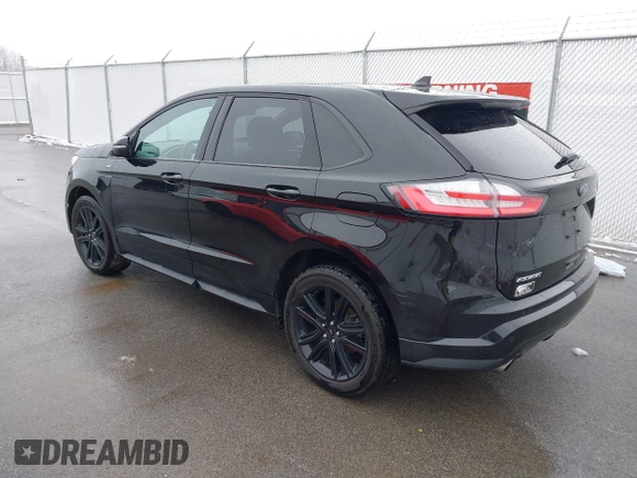 2020 Ford Edge SEL with VIN 2FMPK4J9XLBB13109, listed as a IAAI auction lot 41554201 with 72,117 mi miles. Bid and sale history available at carsss.com. Image 3.