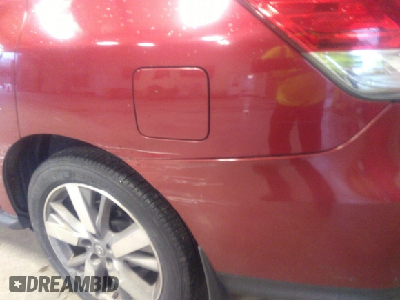 2014 Nissan Pathfinder SL with VIN 5N1AR2MN7EC607817, listed as a IAAI auction lot 41156939 with 145,463 mi miles and . Bid and sale history available at DreamBid. Image 15.