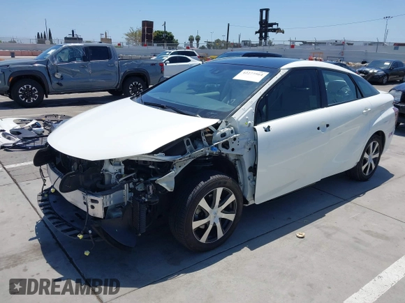 2019 Toyota Mirai with VIN JTDBVRBD2KA007074, listed as a IAAI auction lot 42277564 with 62,748 mi miles and . Bid and sale history available at DreamBid. Image 2.