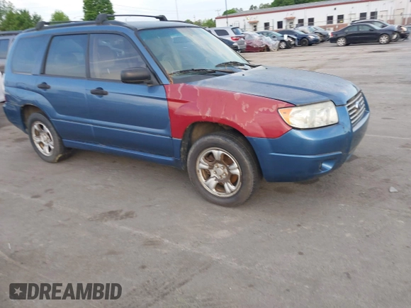 2007 Subaru Forester X with VIN JF1SG63617G722723, listed as a IAAI auction lot 42086601 with 204,766 mi miles. Bid and sale history available at carsss.com. Image 1.