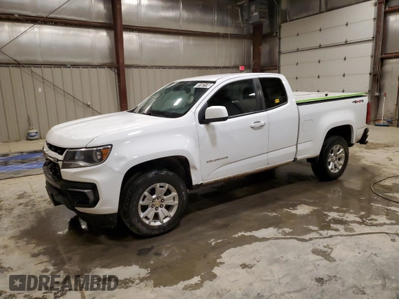 2022 Chevrolet Colorado 4WD LT with VIN 1GCHTCEA3N1223549, listed as a Copart auction lot 81157174 with 45,722 mi miles and Clean title. Bid and sale history available at DreamBid. Image 1.