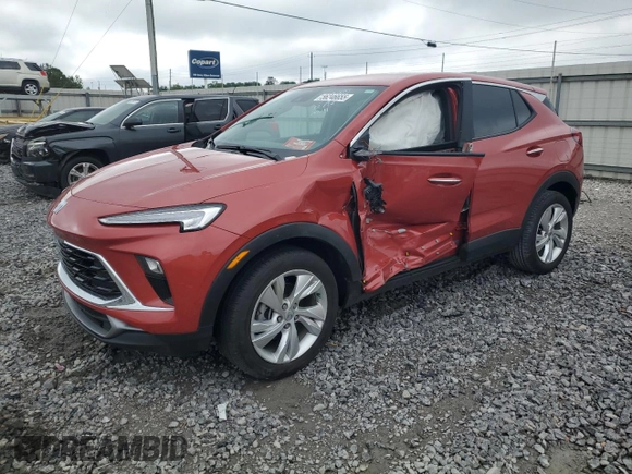 2024 Buick Encore GX Preferred with VIN KL4AMBSL4RB182387, listed as a Copart auction lot 56246655 with 9,282 mi miles and Salvage title. Bid and sale history available at DreamBid. Image 1.
