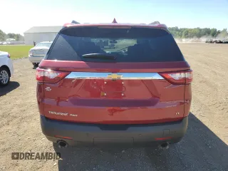 2021 Chevrolet Traverse LT Leather with VIN 1GNEVHKW6MJ169289, listed as a Copart auction lot 70177504 with 30,718 mi miles and Salvage Title. Bid and sale history available at carsss.com. Image 6.
