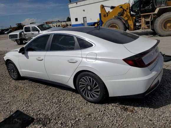 2021 Hyundai Sonata Hybrid Limited with VIN KMHL54JJ9MA036570, listed as a Copart auction lot 55944143 with 29,930 mi miles. Bid and sale history available at carsss.com. Image 2.