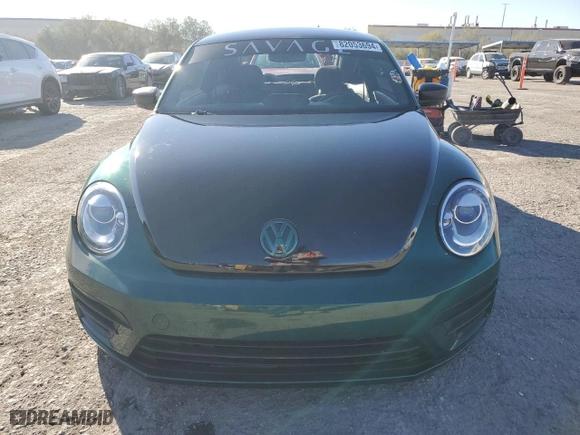 2017 Volkswagen Beetle 1.8T Fleet with VIN 3VWF17AT4HM624320, listed as a Copart auction lot 82053694 with 124,004 mi miles and Salvage Title. Bid and sale history available at carsss.com. Image 5.