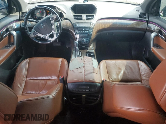 2012 Acura MDX Advance with VIN 2HNYD2H68CH526883, listed as a Copart auction lot 54372375 with 224,054 mi miles and Salvage title. Bid and sale history available at DreamBid. Image 8.