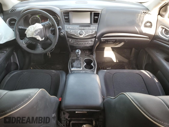 2019 Infiniti QX60 LUXE with VIN 5N1DL0MN8KC527165, listed as a Copart auction lot 50025525 with 99,705 mi miles and Salvage Title. Bid and sale history available at carsss.com. Image 8.