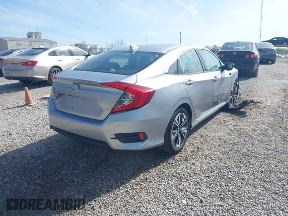 2017 Honda Civic EX-L with VIN 19XFC1F70HE212976, listed as a IAAI auction lot 42083608 with 94,540 mi miles and . Bid and sale history available at DreamBid. Image 4.