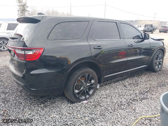 2021 Dodge Durango GT Plus with VIN 1C4RDHDG7MC577937, listed as a IAAI auction lot 41577274 with NaN miles. Bid and sale history available at carsss.com. Image 4.