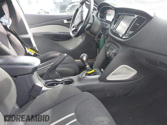 2013 Dodge Dart SXT with VIN 1C3CDFBA4DD142221, listed as a IAAI auction lot 41444635 with 1 mi miles. Bid and sale history available at carsss.com. Image 5.