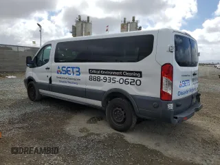 2018 Ford Transit Passenger XL with VIN 1FBZX2ZM4JKA01232, listed as a Copart auction lot 46631685 with 267,330 mi miles and Clean title. Bid and sale history available at DreamBid. Image 2.