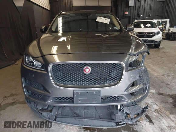 2018 Jaguar F-Pace 25t Premium with VIN SADCJ2FX8JA291504, listed as a IAAI auction lot 41218397 with 83,036 mi miles and . Bid and sale history available at DreamBid. Image 12.