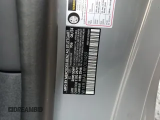2024 Mercedes-Benz AMG GT 55 с VIN W1KRJ8AB1RF003489, выставлен на аукционе Copart как лот 43247945 с пробегом 1 615 миль миль и Списание • Salvage title. История ставок и продаж доступна на DreamBid. Изображение 12.