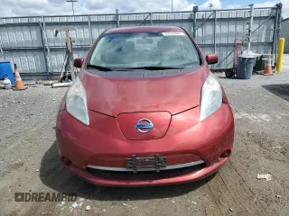 2015 Nissan LEAF SV with VIN 1N4AZ0CP5FC305087, listed as a Copart auction lot 53529845 with 125,344 mi miles and Salvage Title. Bid and sale history available at carsss.com. Image 5.