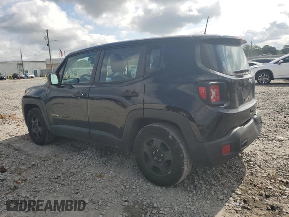 2020 Jeep Renegade Sport with VIN ZACNJAAB7LPL71211, listed as a Copart auction lot 57152255 with 47,477 mi miles and Salvage title. Bid and sale history available at DreamBid. Image 2.