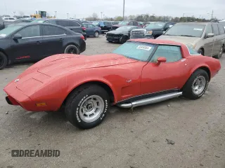 1978 Chevrolet Corvette z VIN 1Z8748S430085, wystawiony jako Copart lot #80958584 z przebiegiem 1 768 mil mil oraz Szkoda całkowita • Salvage title. Historia ofert i sprzedaży dostępna na DreamBid. Obrazek 1.