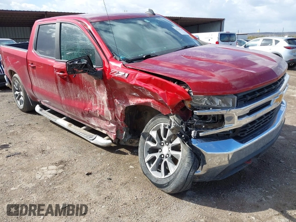 2021 Chevrolet Silverado 1500 LT with VIN 3GCUYDED6MG222752, listed as a IAAI auction lot 41705299 with 77,093 mi miles and . Bid and sale history available at DreamBid. Image 1.