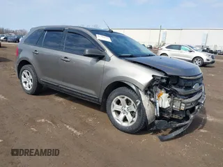 2013 Ford Edge SEL z VIN 2FMDK4JC2DBC71489, wystawiony jako IAAI lot #41783555 z przebiegiem 144 513 mil mil oraz . Historia ofert i sprzedaży dostępna na DreamBid. Obrazek 1.