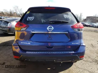 2018 Nissan Rogue SV with VIN KNMAT2MVXJP615158, listed as a Copart auction lot 45275725 with 66,662 mi miles and Salvage Title. Bid and sale history available at carsss.com. Image 6.
