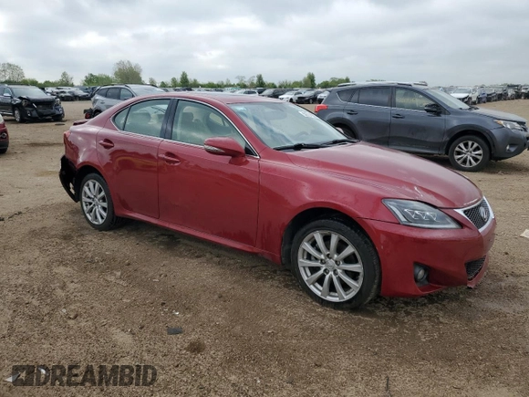 2012 Lexus IS 250 z VIN JTHCF5C27C5054925, wystawiony jako Copart lot #56701885 z przebiegiem 99 558 mil mil oraz Szkoda całkowita • Salvage title. Historia ofert i sprzedaży dostępna na DreamBid. Obrazek 4.