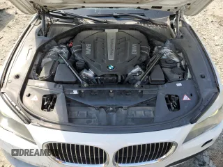 2012 BMW 7 Series 750i xDrive with VIN WBAKC6C56CC396591, listed as a Copart auction lot 53365865 with 119,603 mi miles and Salvage Title. Bid and sale history available at DreamBid. Image 11.