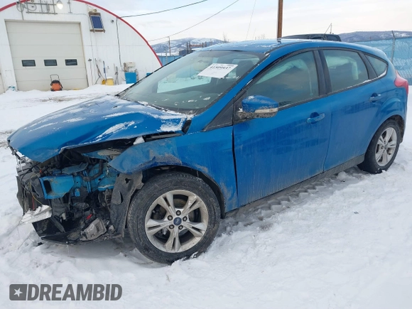 2014 Ford Focus SE with VIN 1FADP3K22EL176833, listed as a IAAI auction lot 41509937 with Not Provided miles. Bid and sale history available at carsss.com. Image 18.