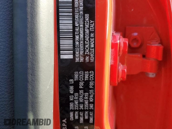 2021 Jeep Renegade Sport с VIN ZACNJDAB6MPM22488, выставлен на аукционе Copart как лот 88940895 с пробегом 49 619 миль миль и Списание • Salvage title. История ставок и продаж доступна на DreamBid. Изображение 15.
