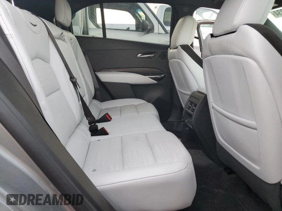2024 Cadillac XT4 AWD Sport with VIN 1GYFZFR49RF134390, listed as a Copart auction lot 73012834 with 6,092 mi miles and Salvage title. Bid and sale history available at DreamBid. Image 10.